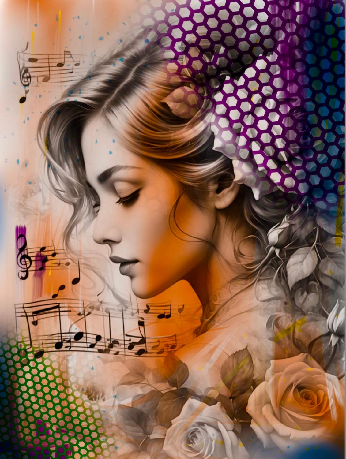 Tattoo-Design von Rose