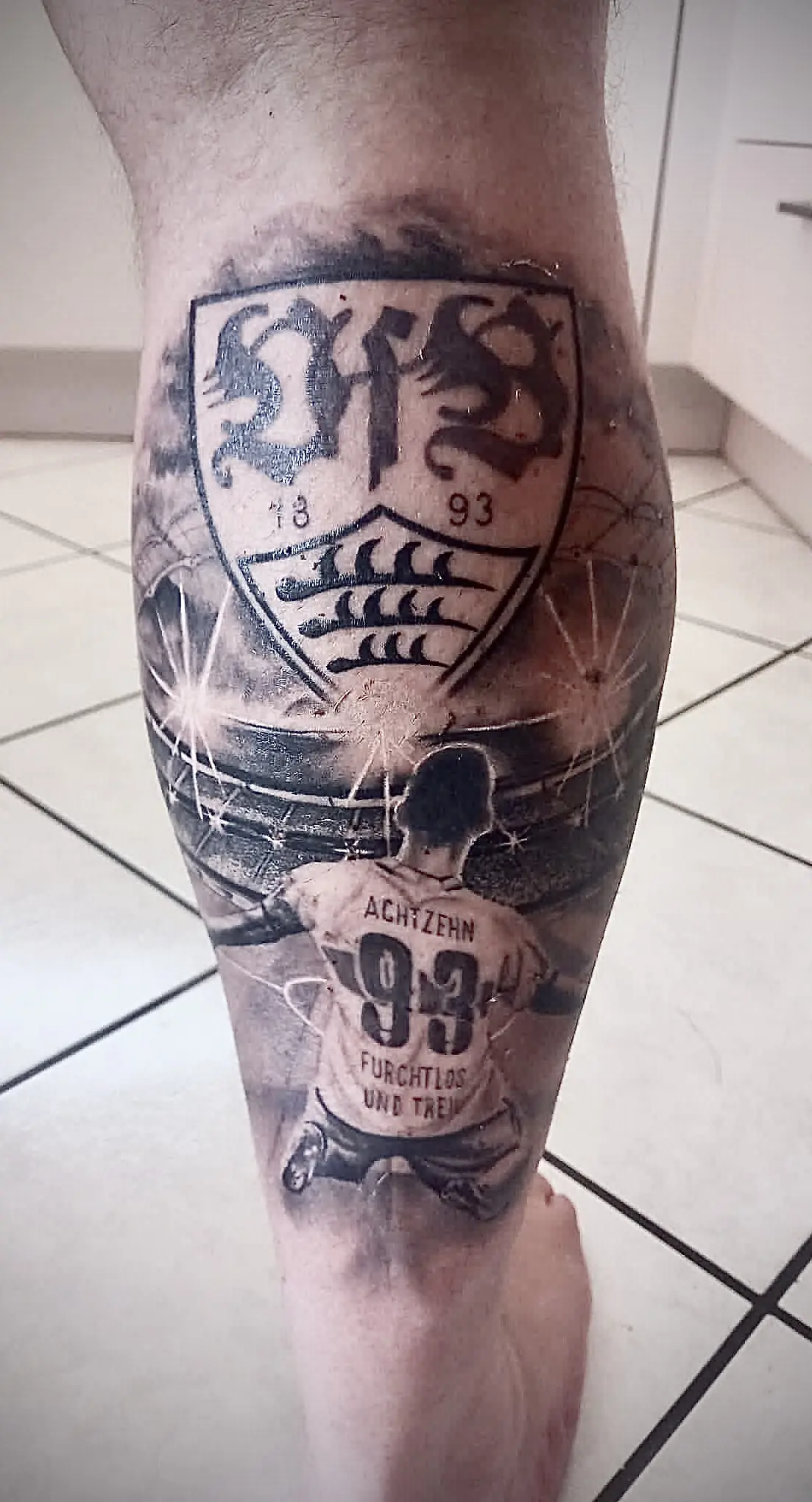 Tattoo-Design von Rose