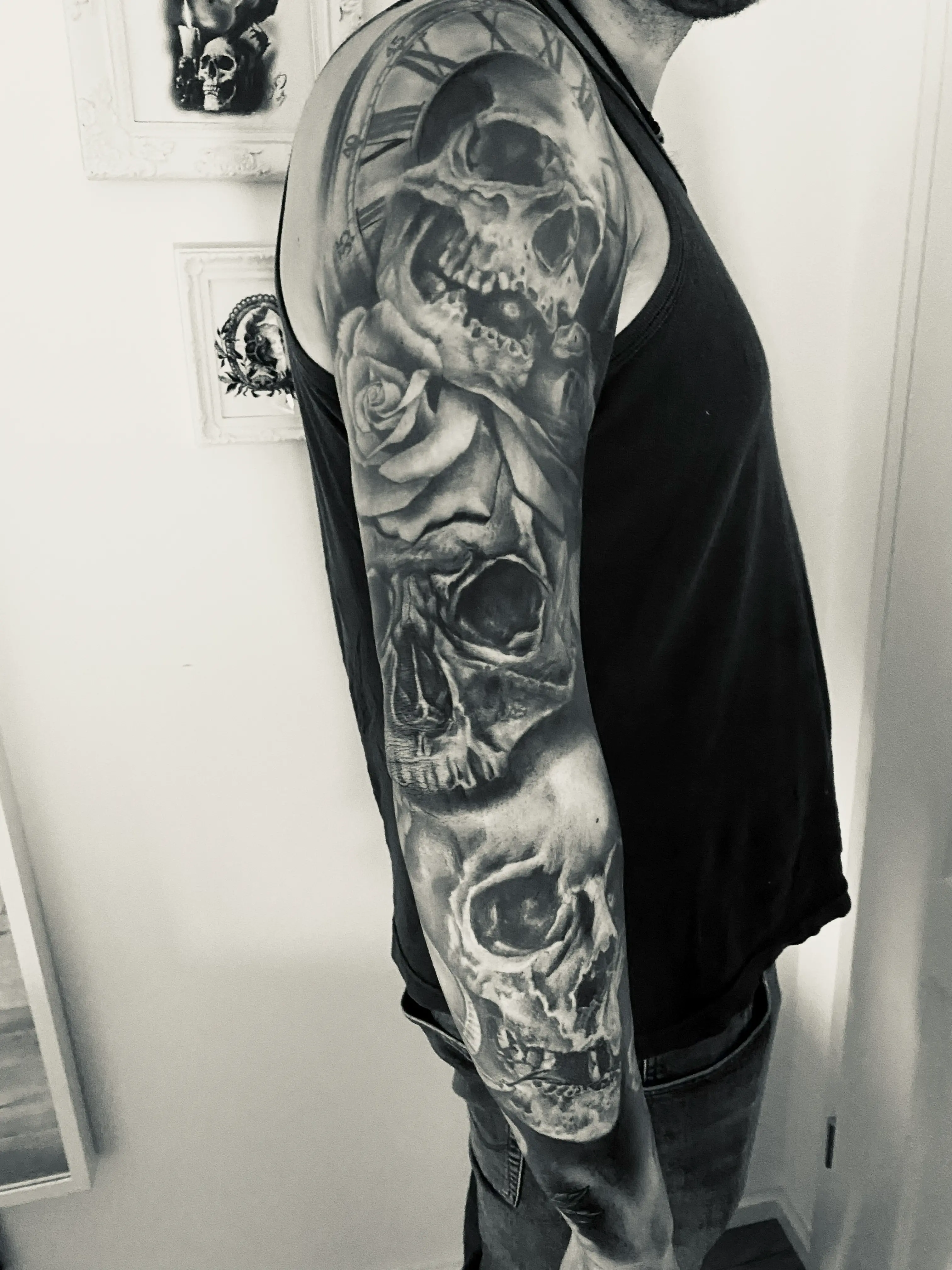 Tattoo-Design von Rose