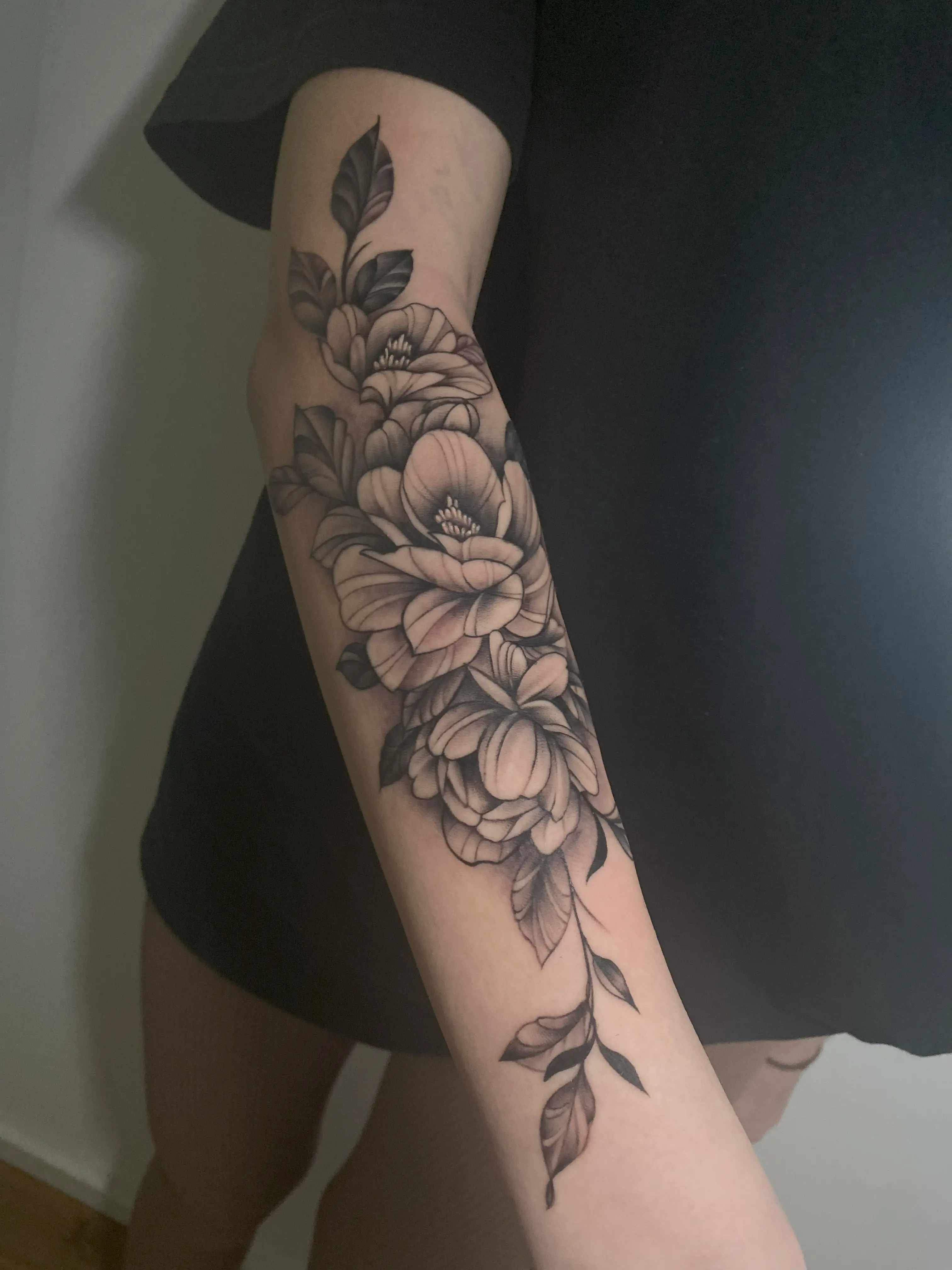 Tattoo-Design von Rose