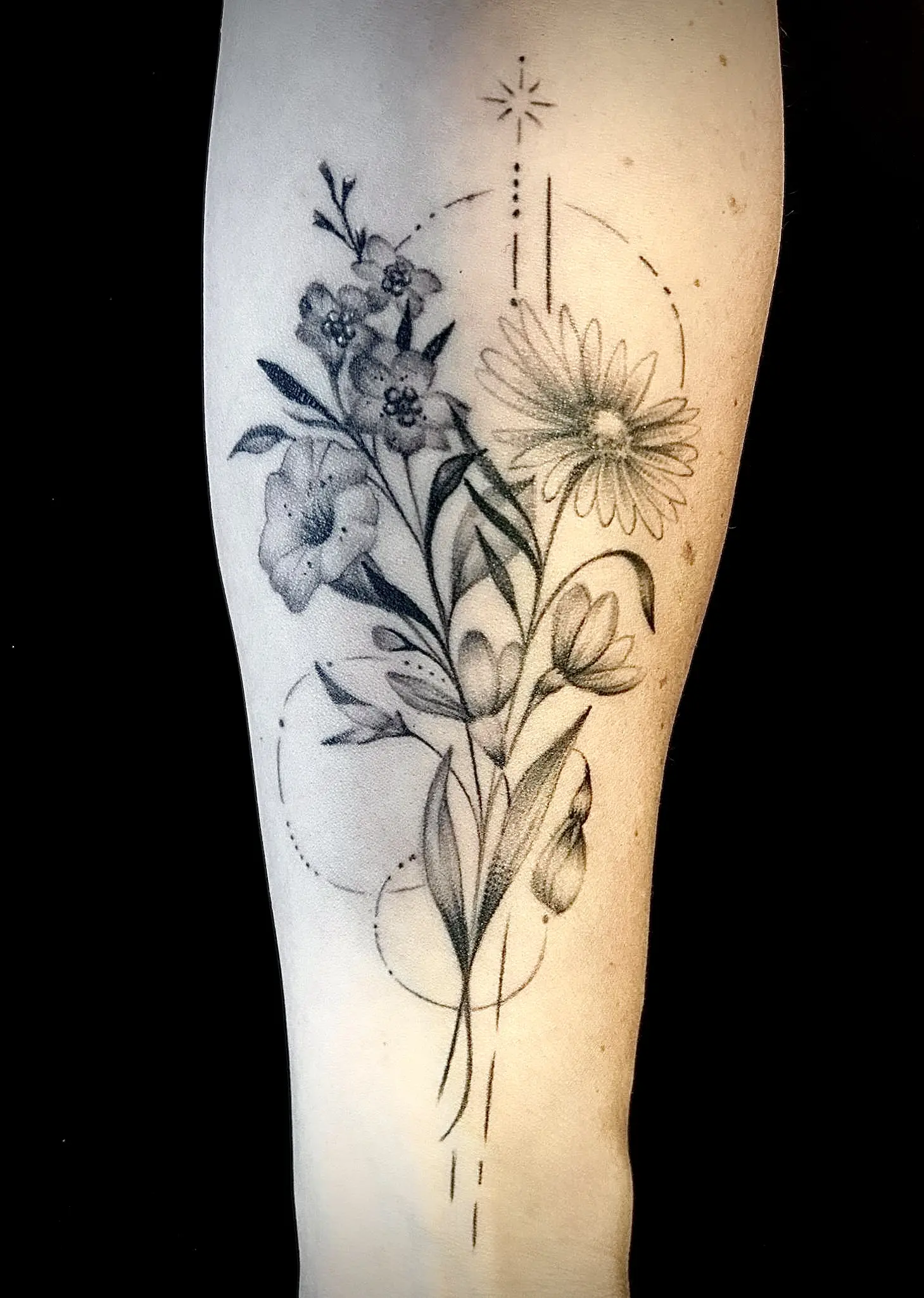 Tattoo-Design von Rose