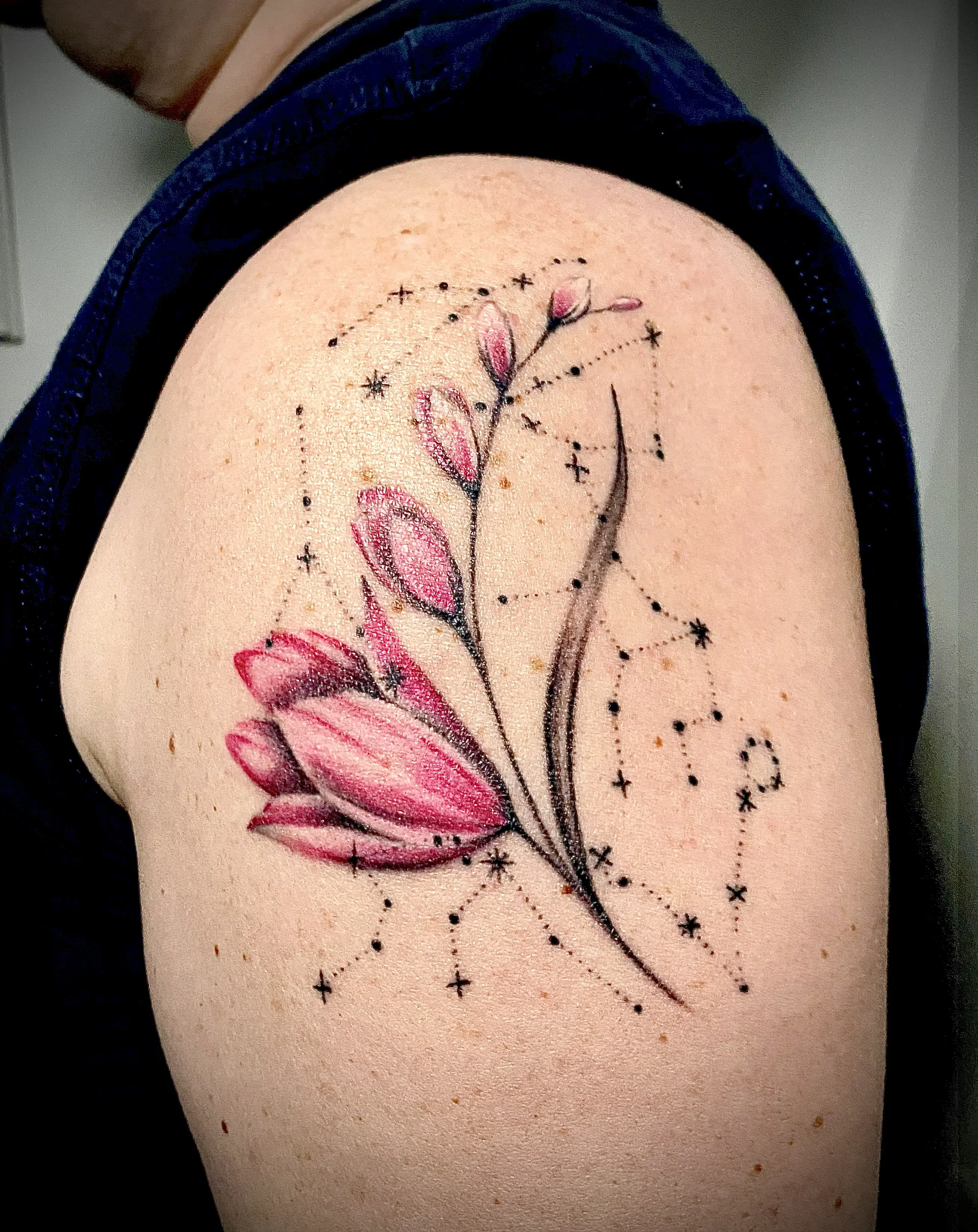 Tattoo-Design von Rose