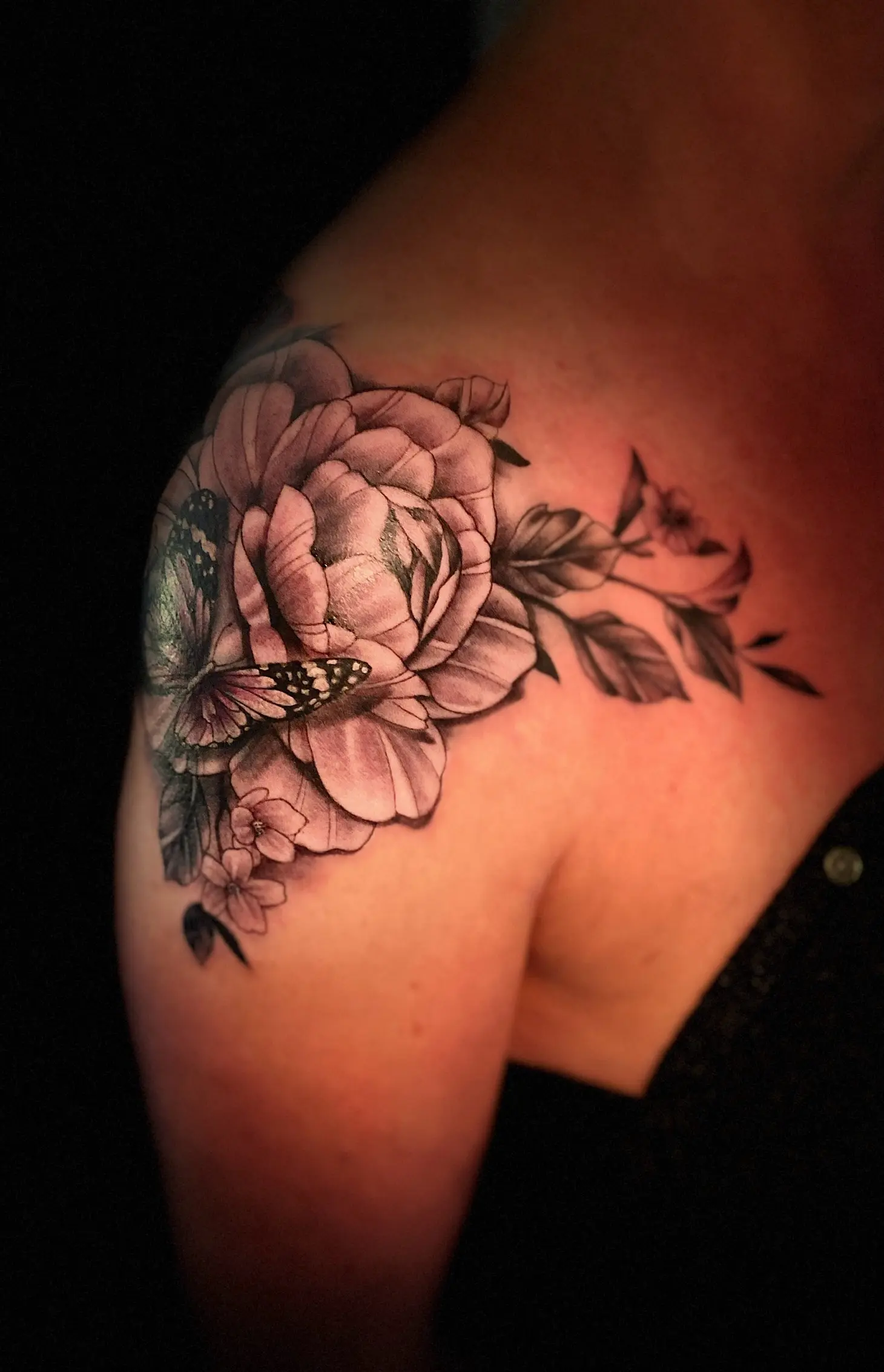 Tattoo-Design von Rose