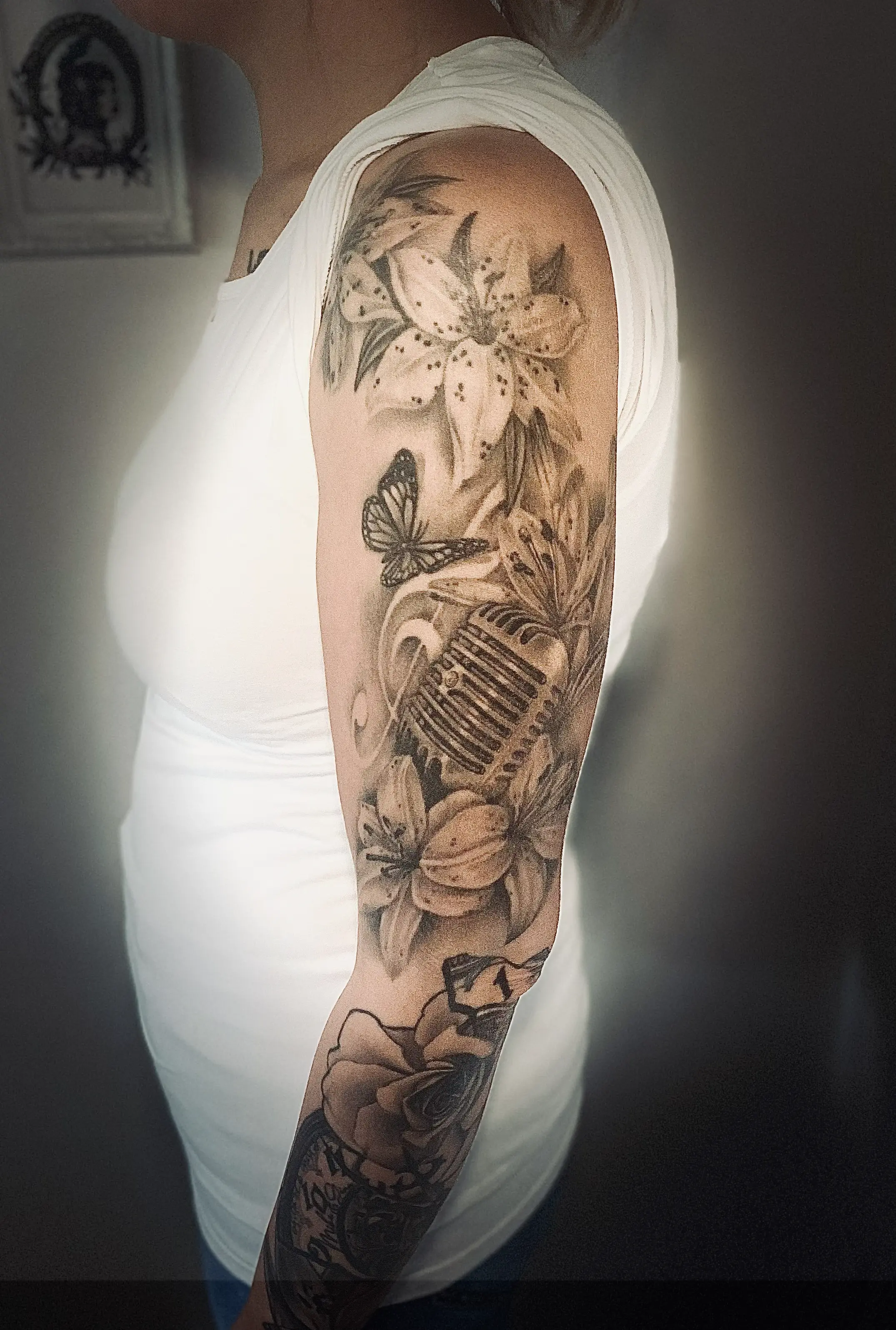 Tattoo-Design von Rose