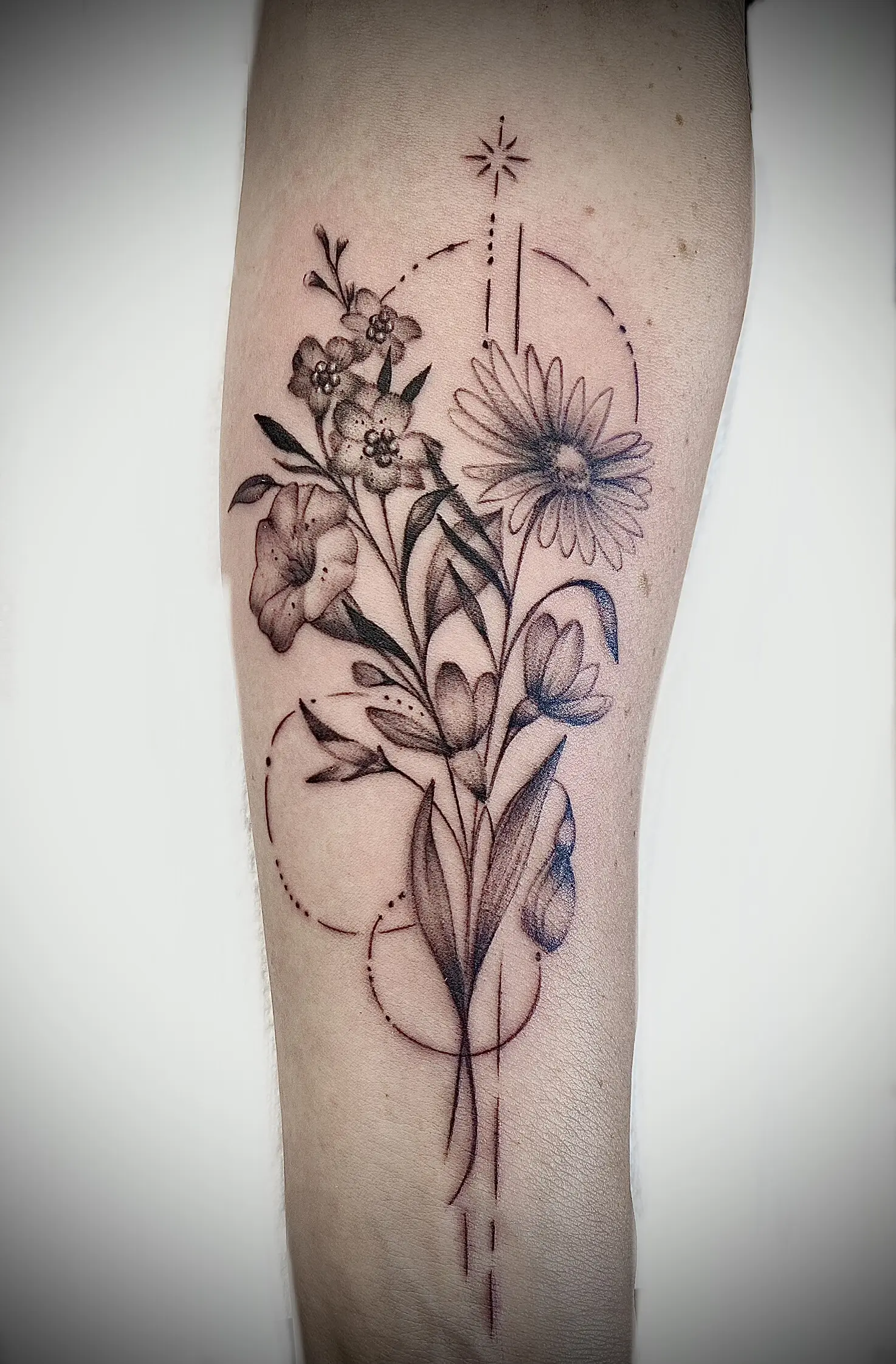 Tattoo-Design von Rose