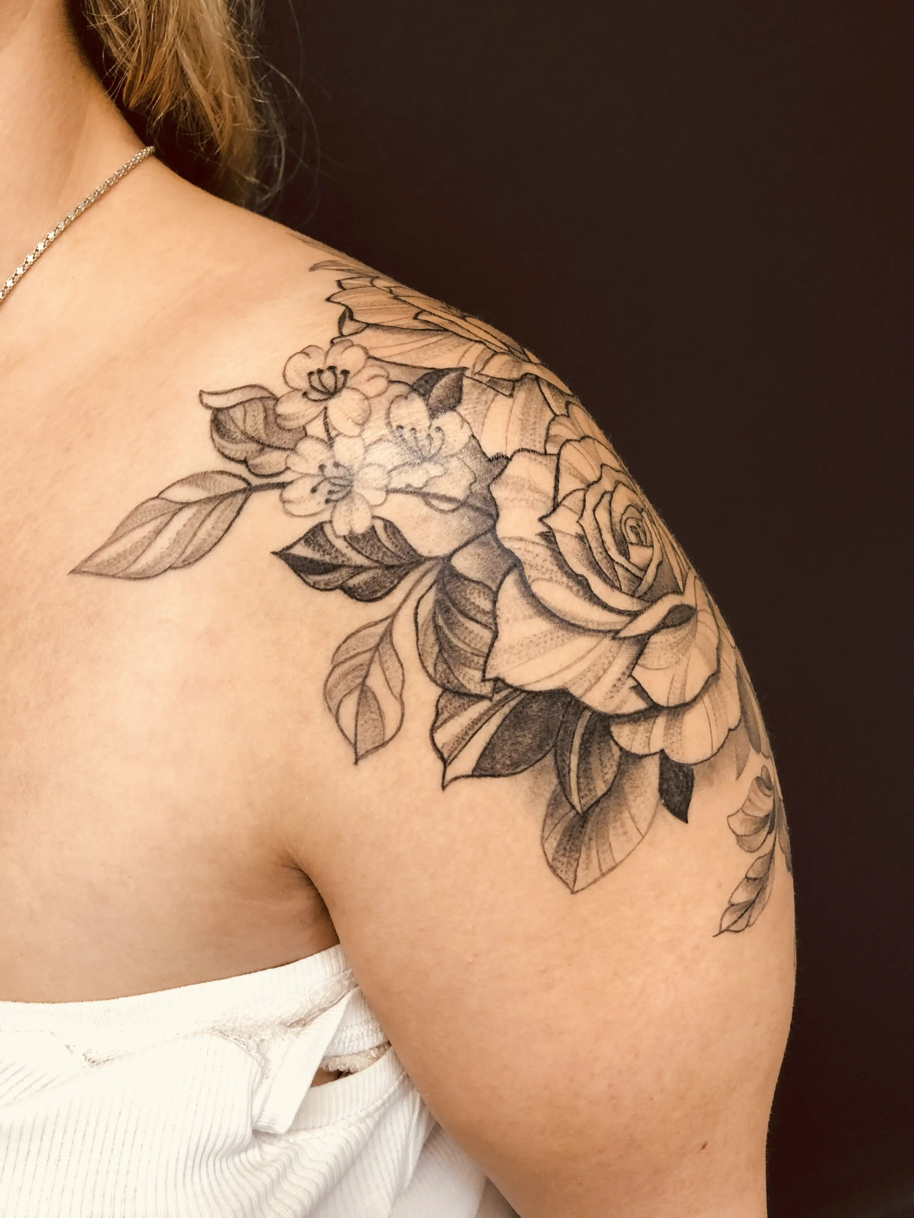 Tattoo-Design von Rose
