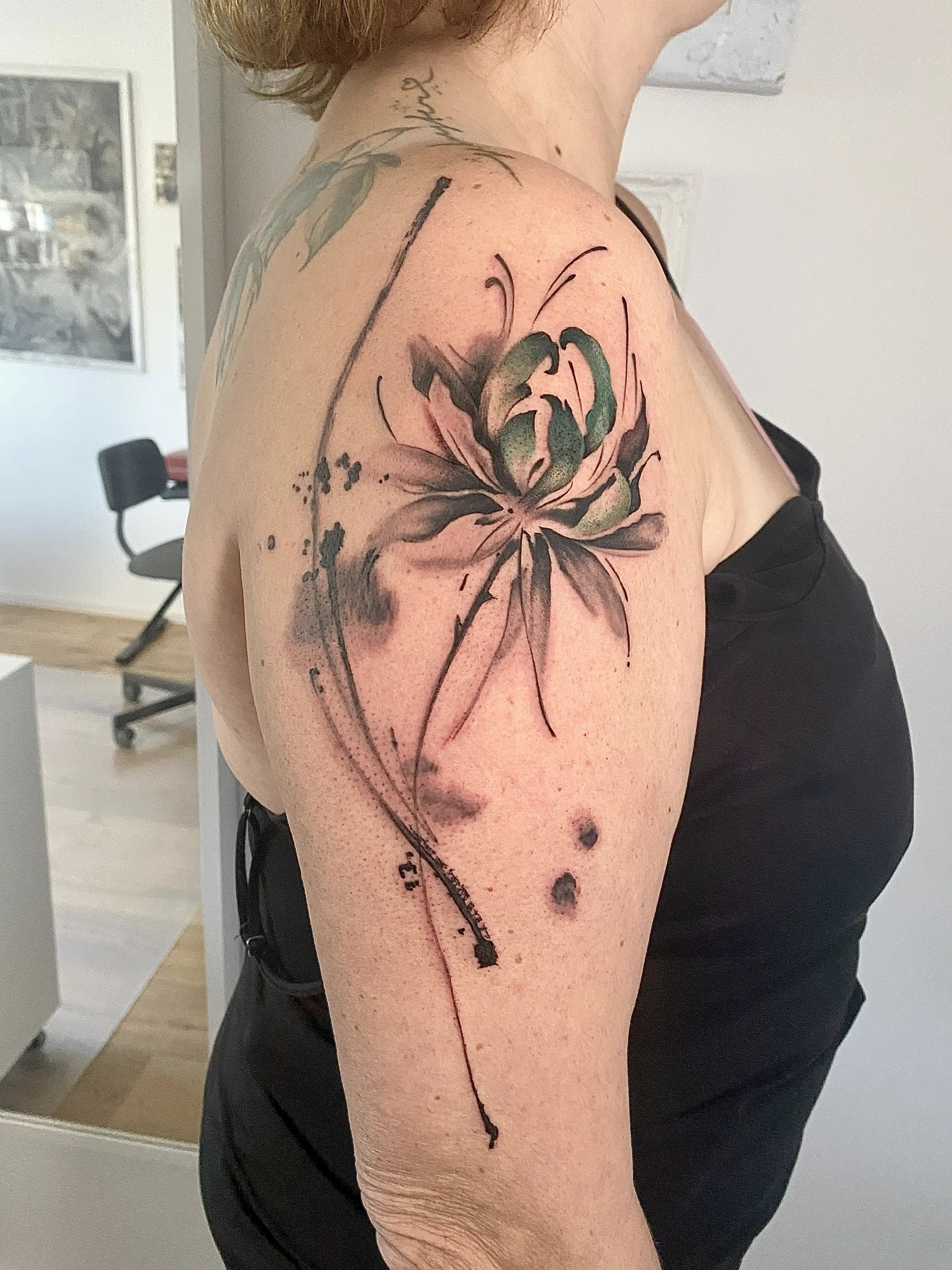 Tattoo-Design von Rose