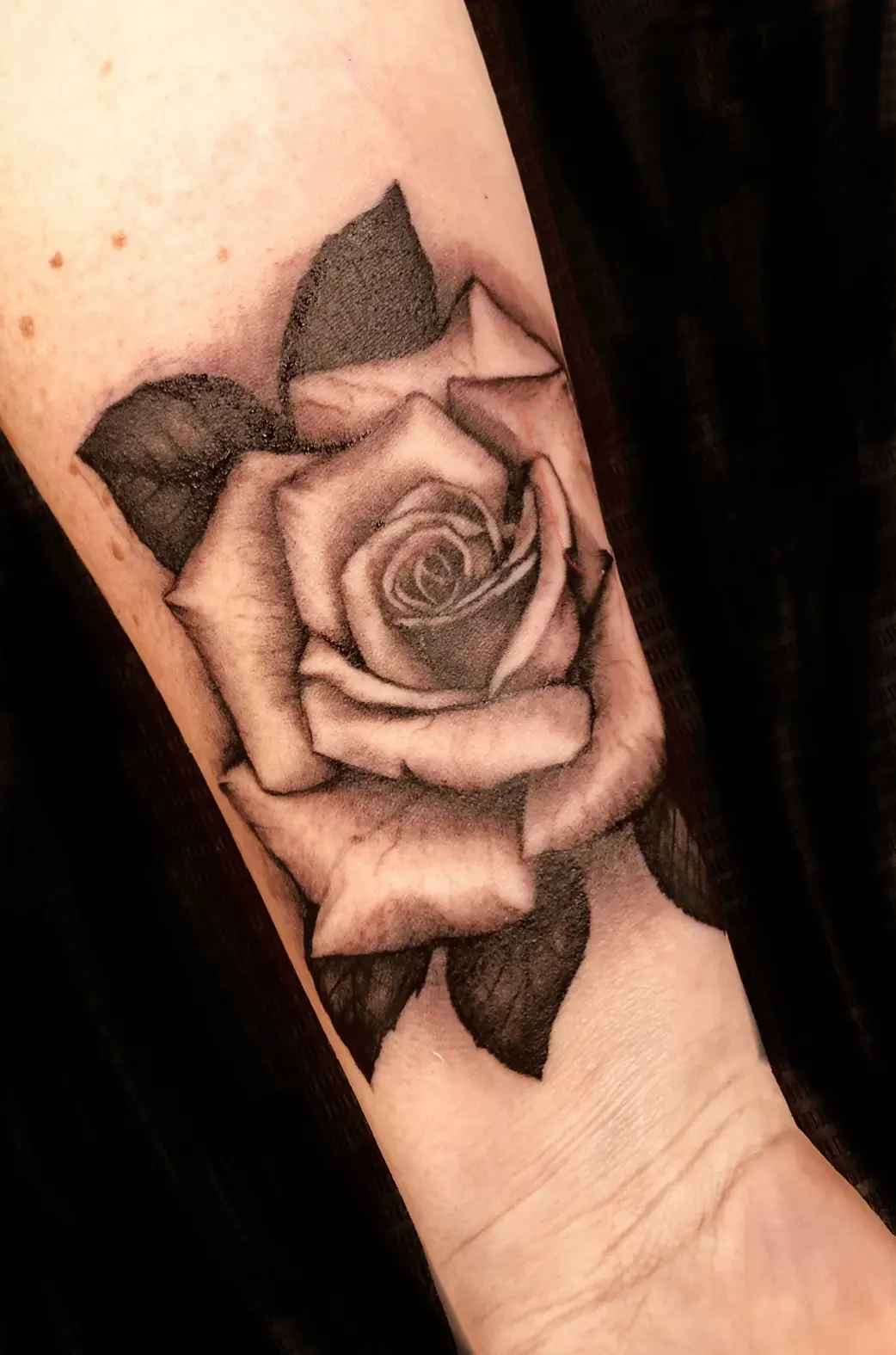 Tattoo-Design von Rose