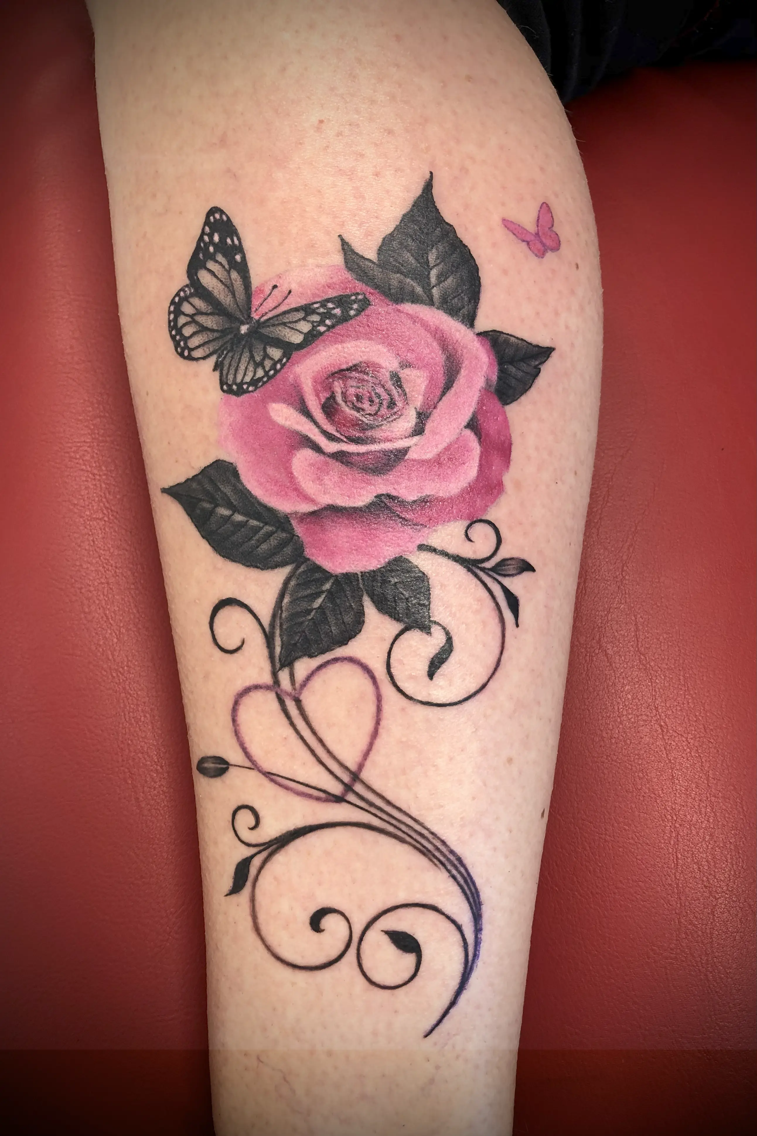 Tattoo-Design von Rose