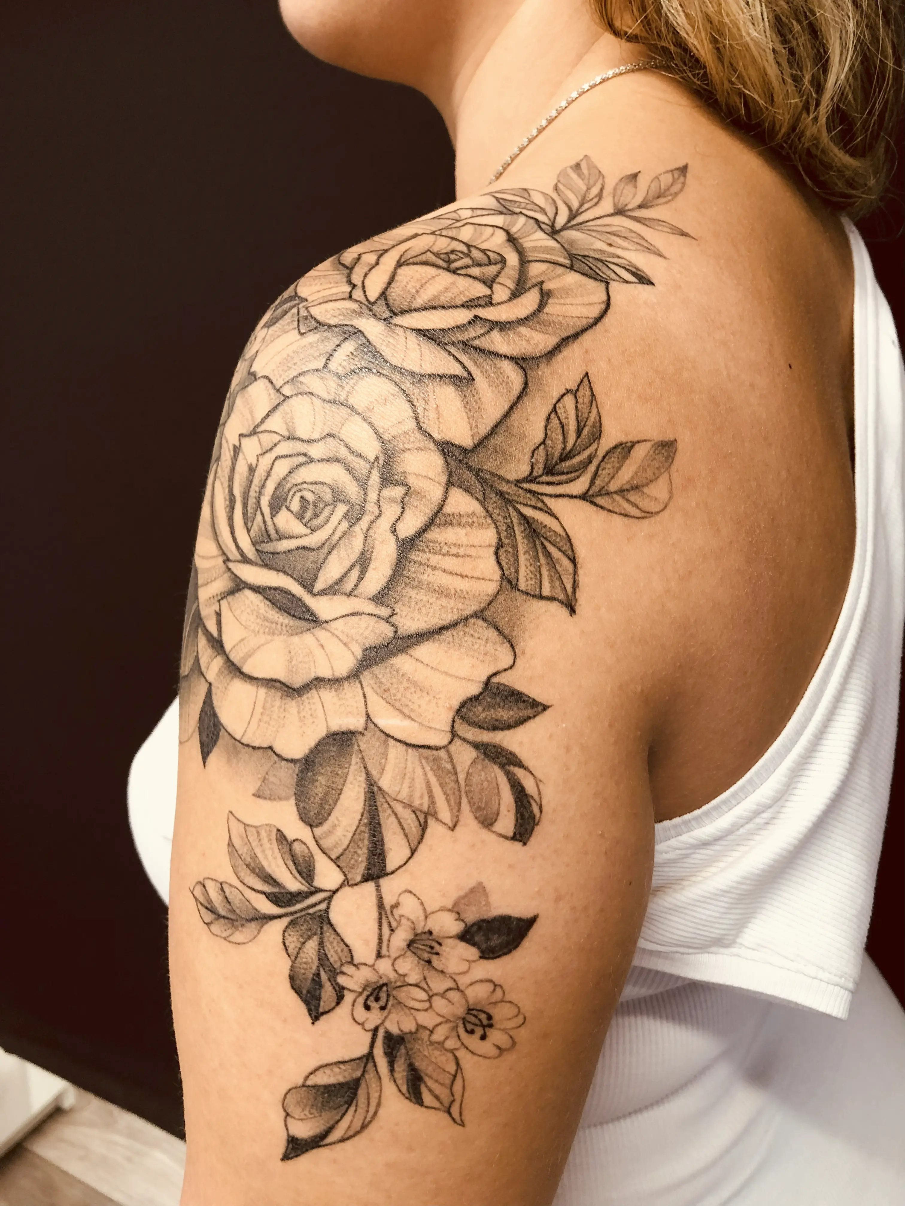 Tattoo-Design von Rose