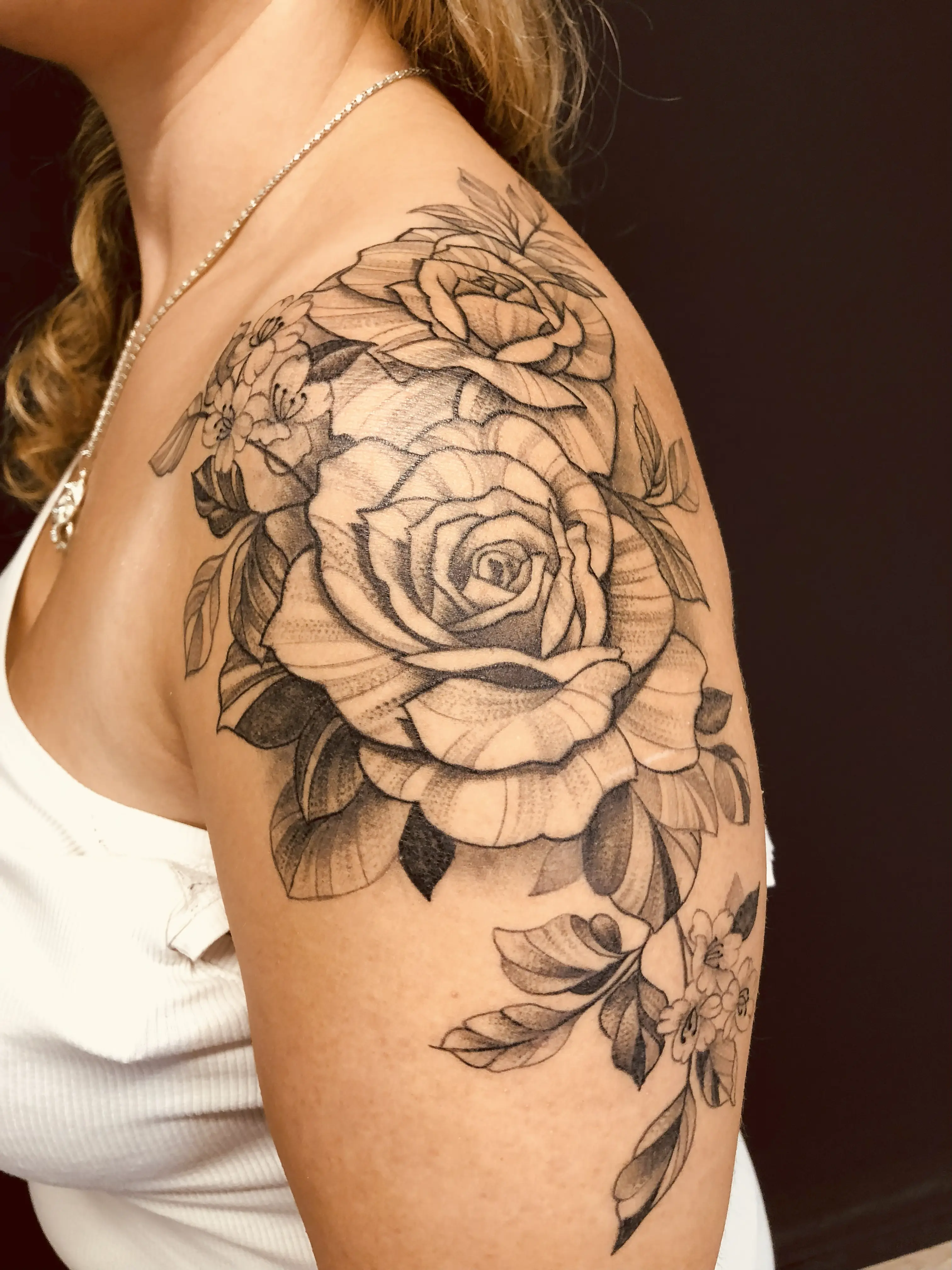 Tattoo-Design von Rose