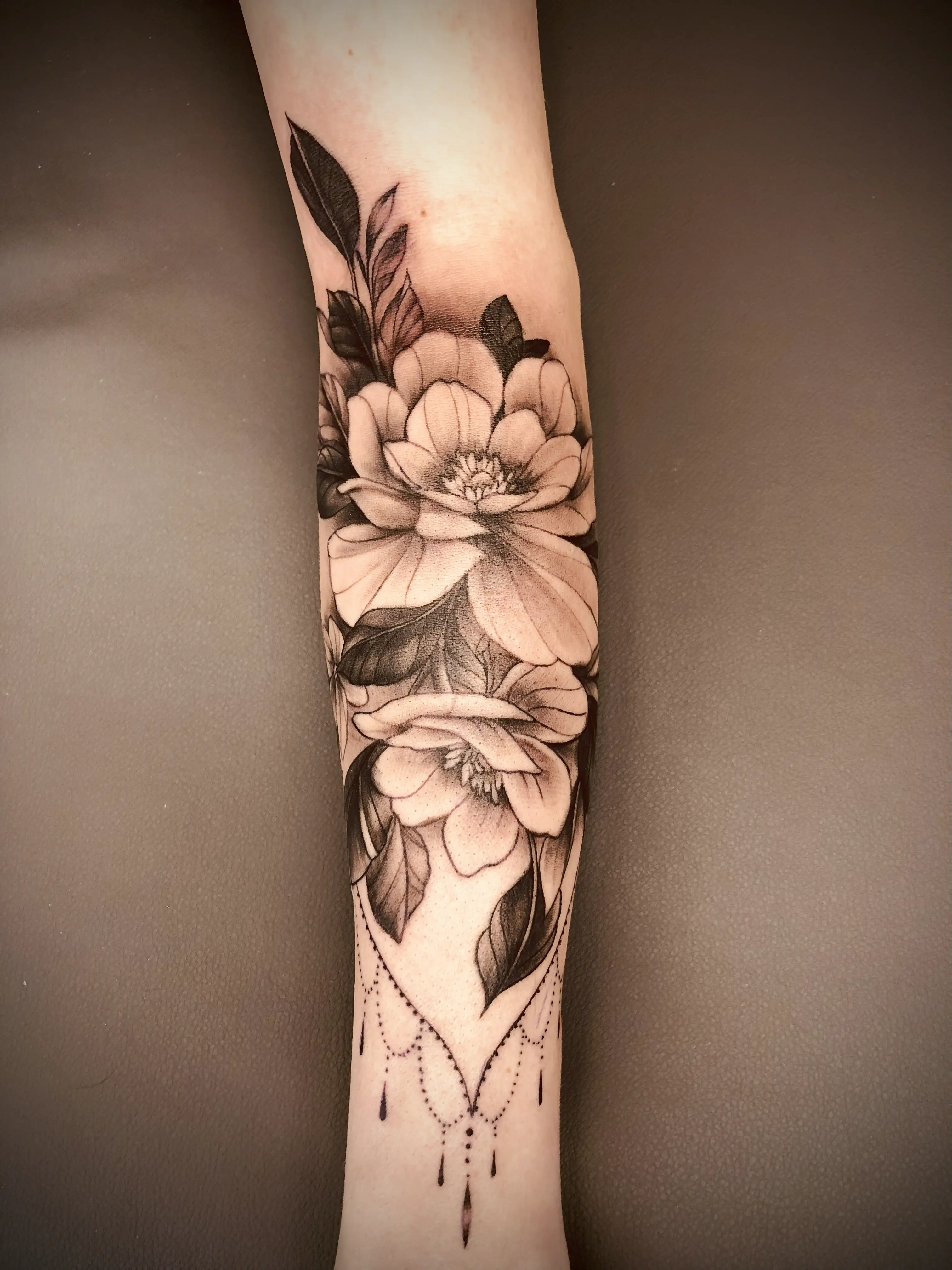 Tattoo-Design von Rose