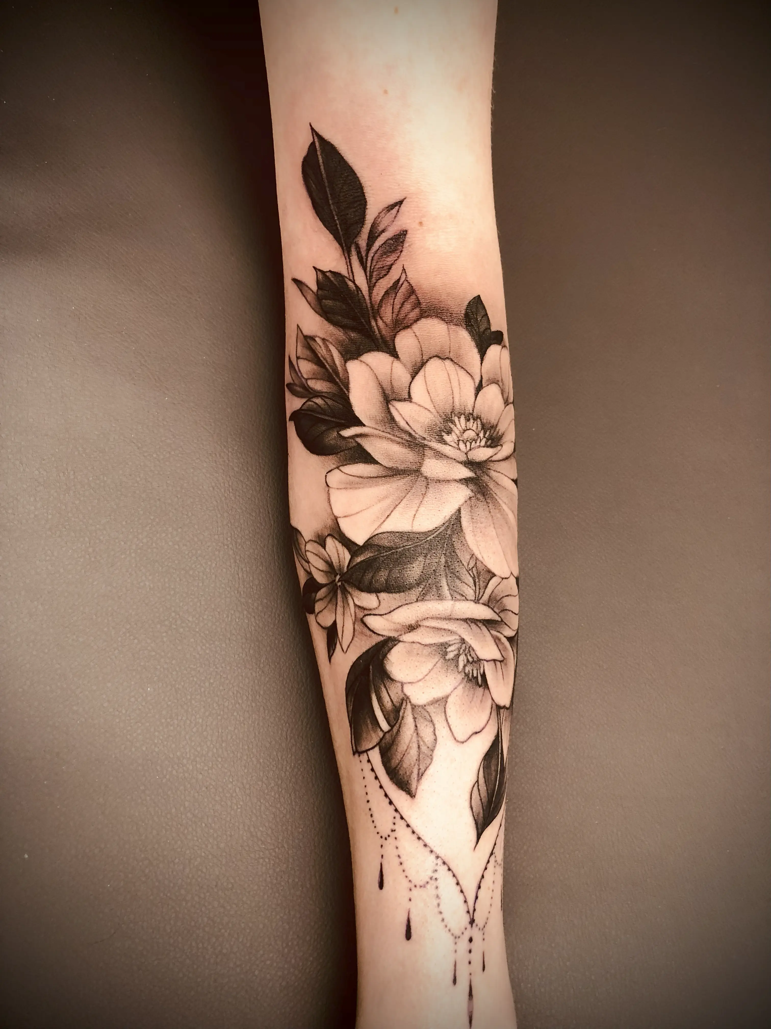 Tattoo-Design von Rose