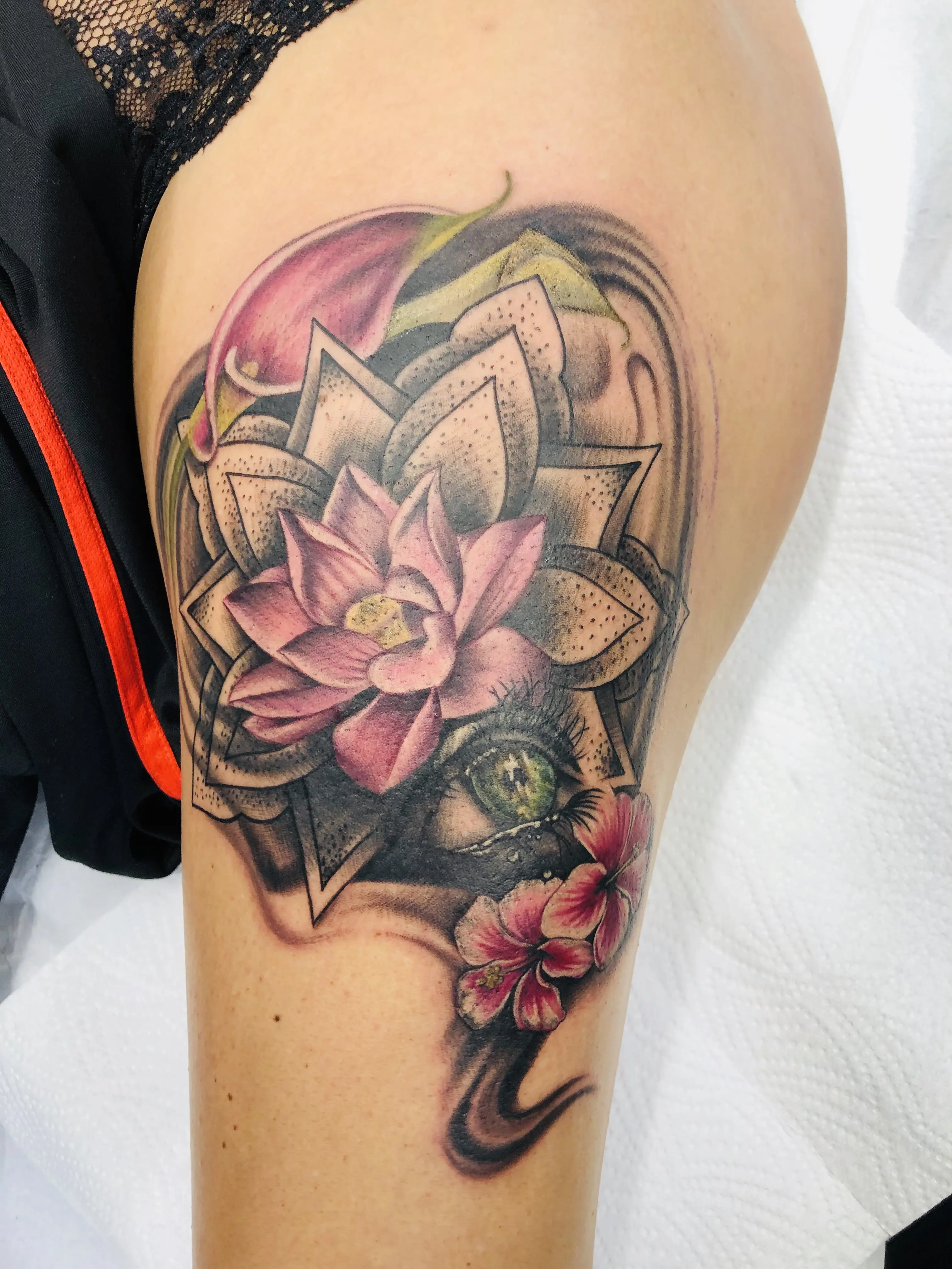Tattoo-Design von Rose