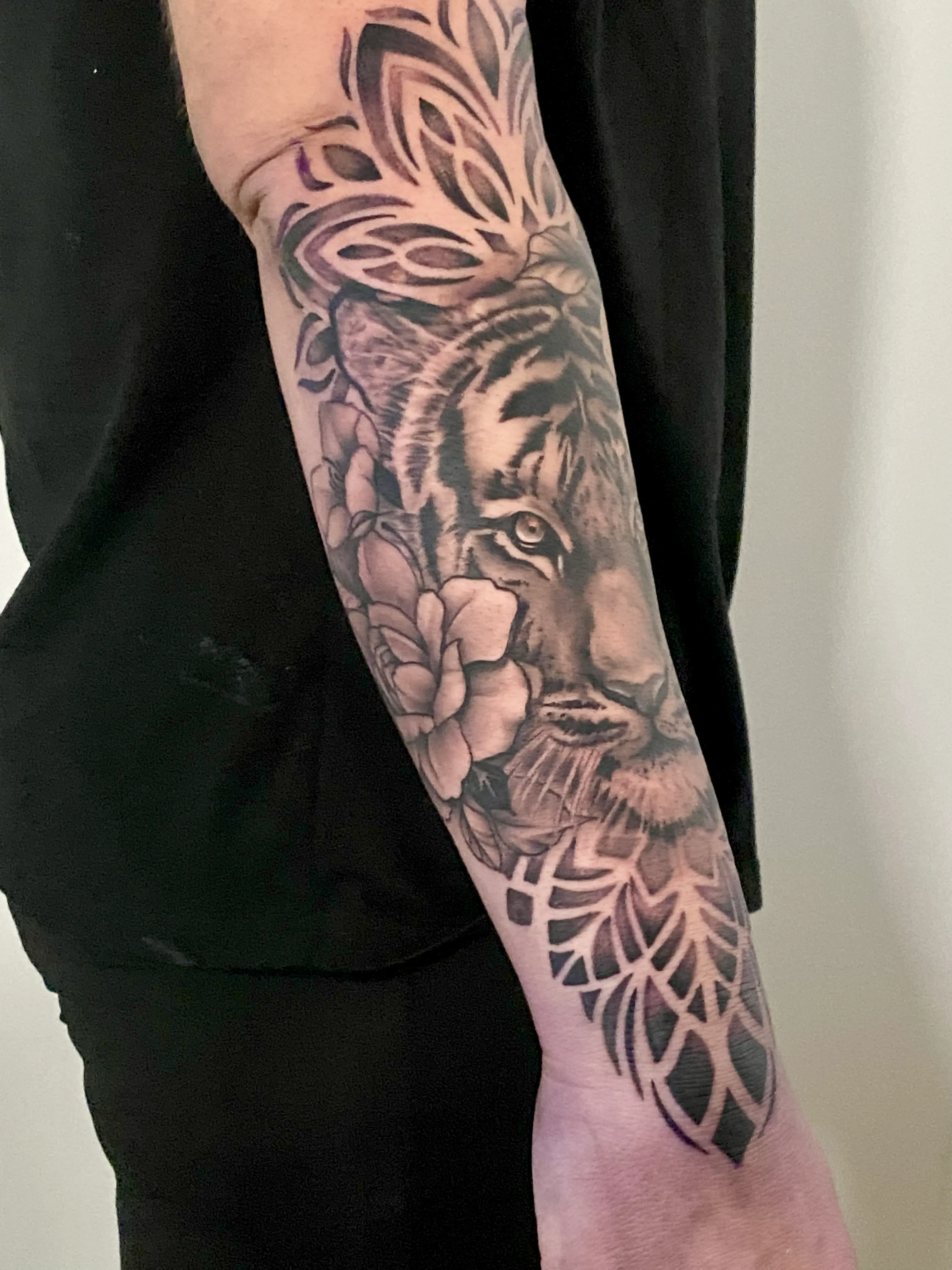 Tattoo-Design von Rose