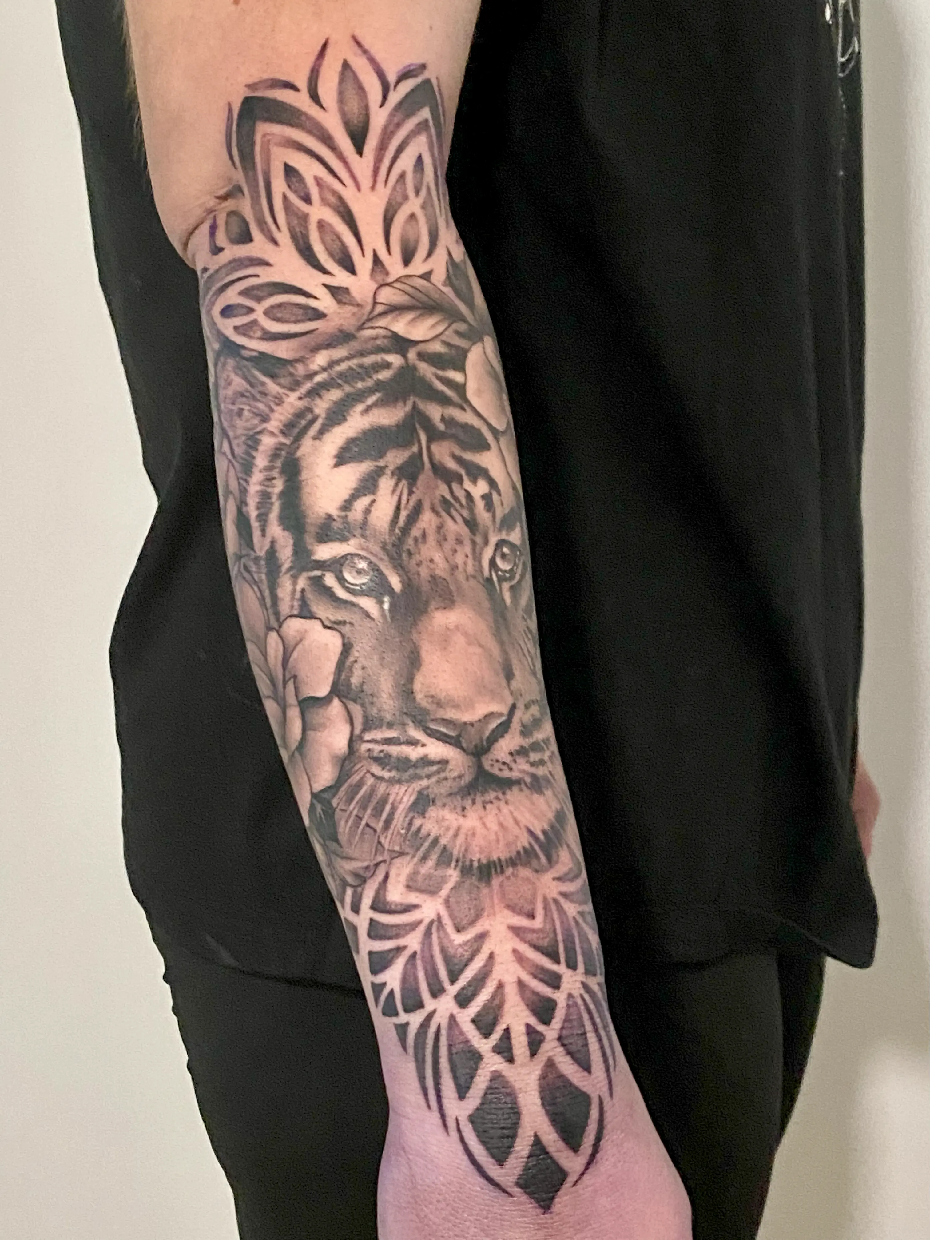Tattoo-Design von Rose