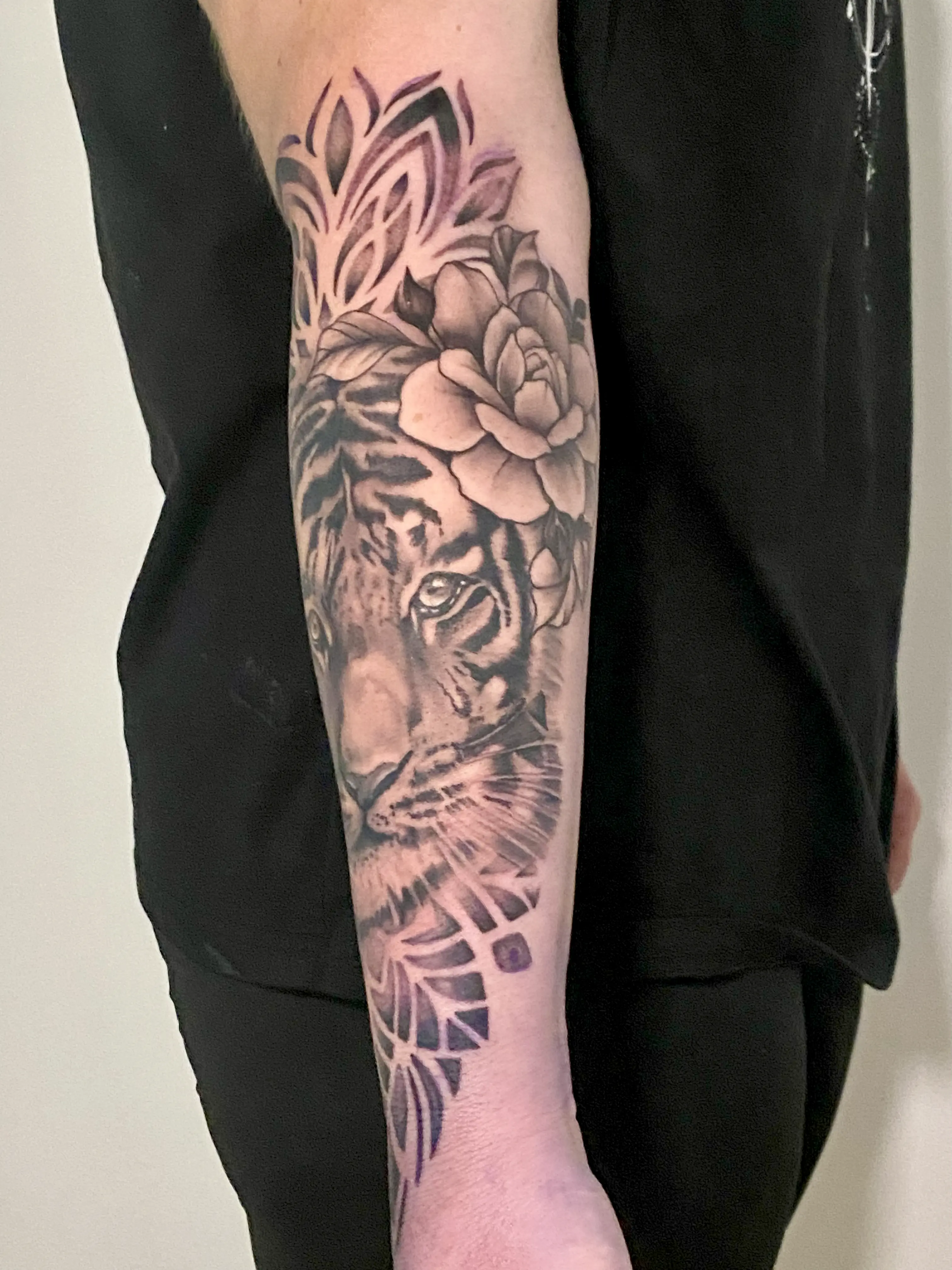 Tattoo-Design von Rose