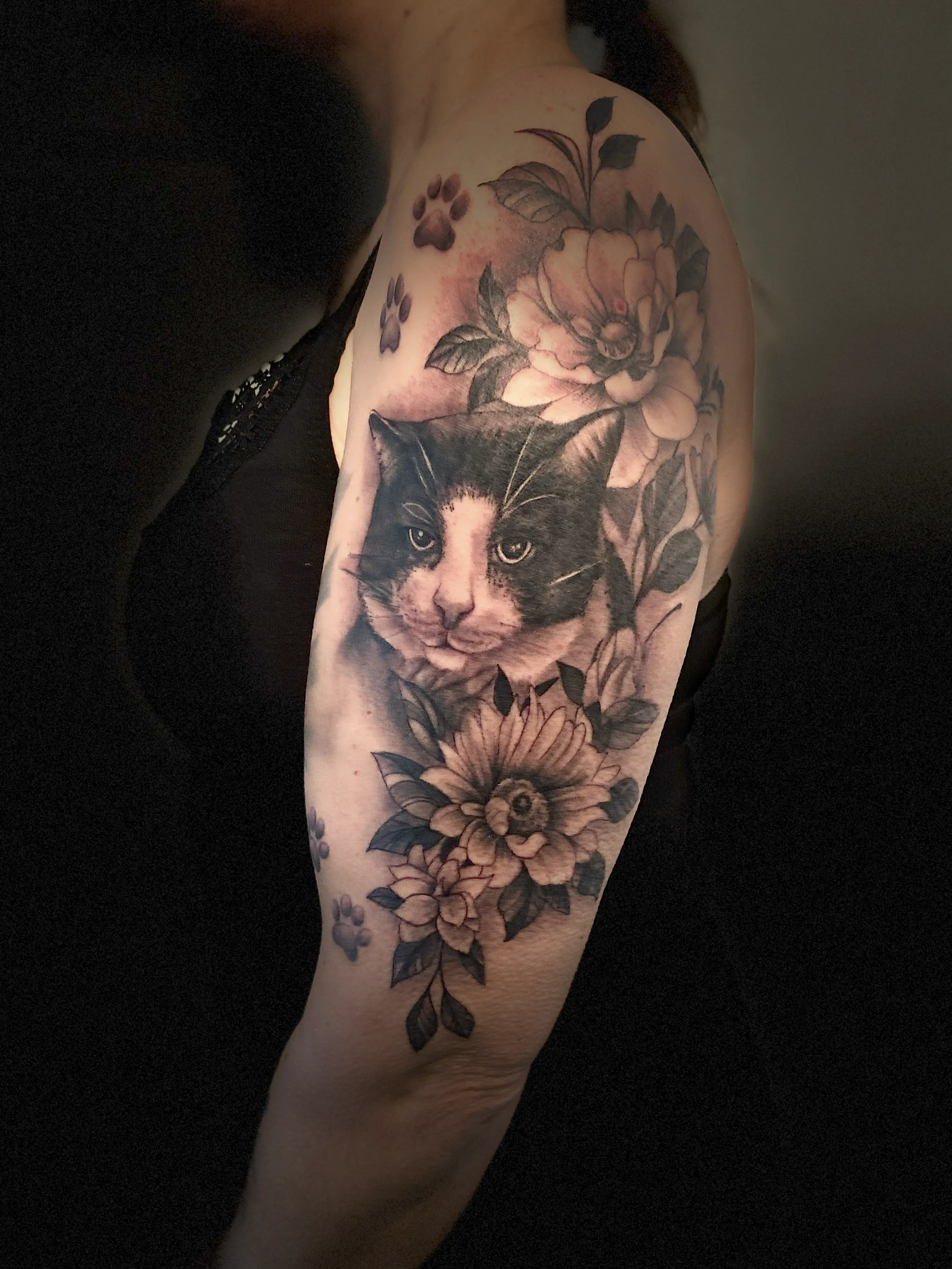 Tattoo-Design von Rose