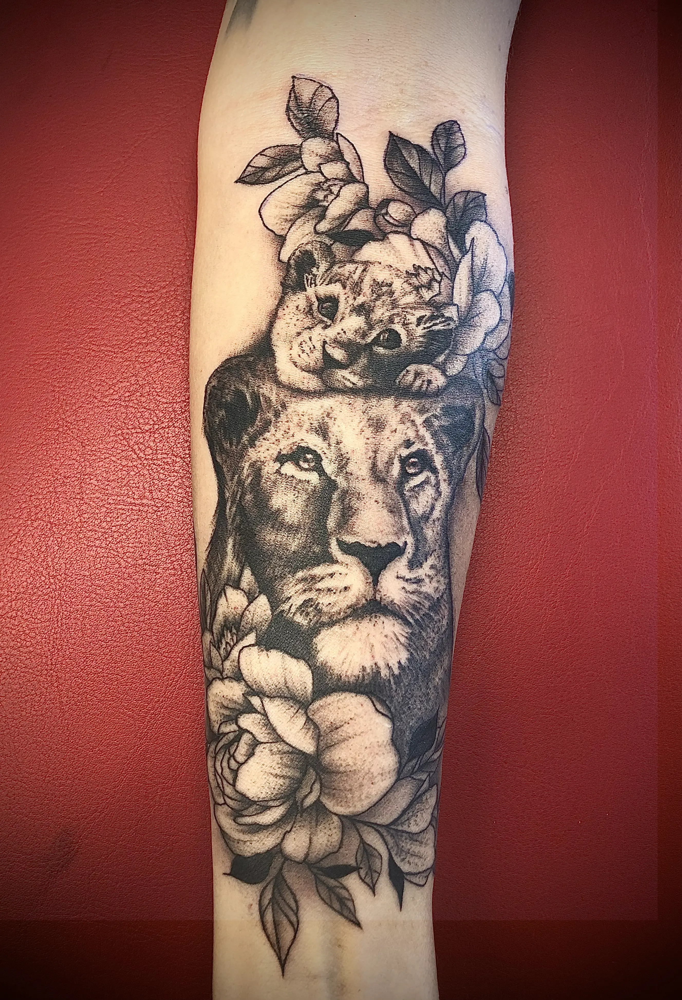 Tattoo-Design von Rose