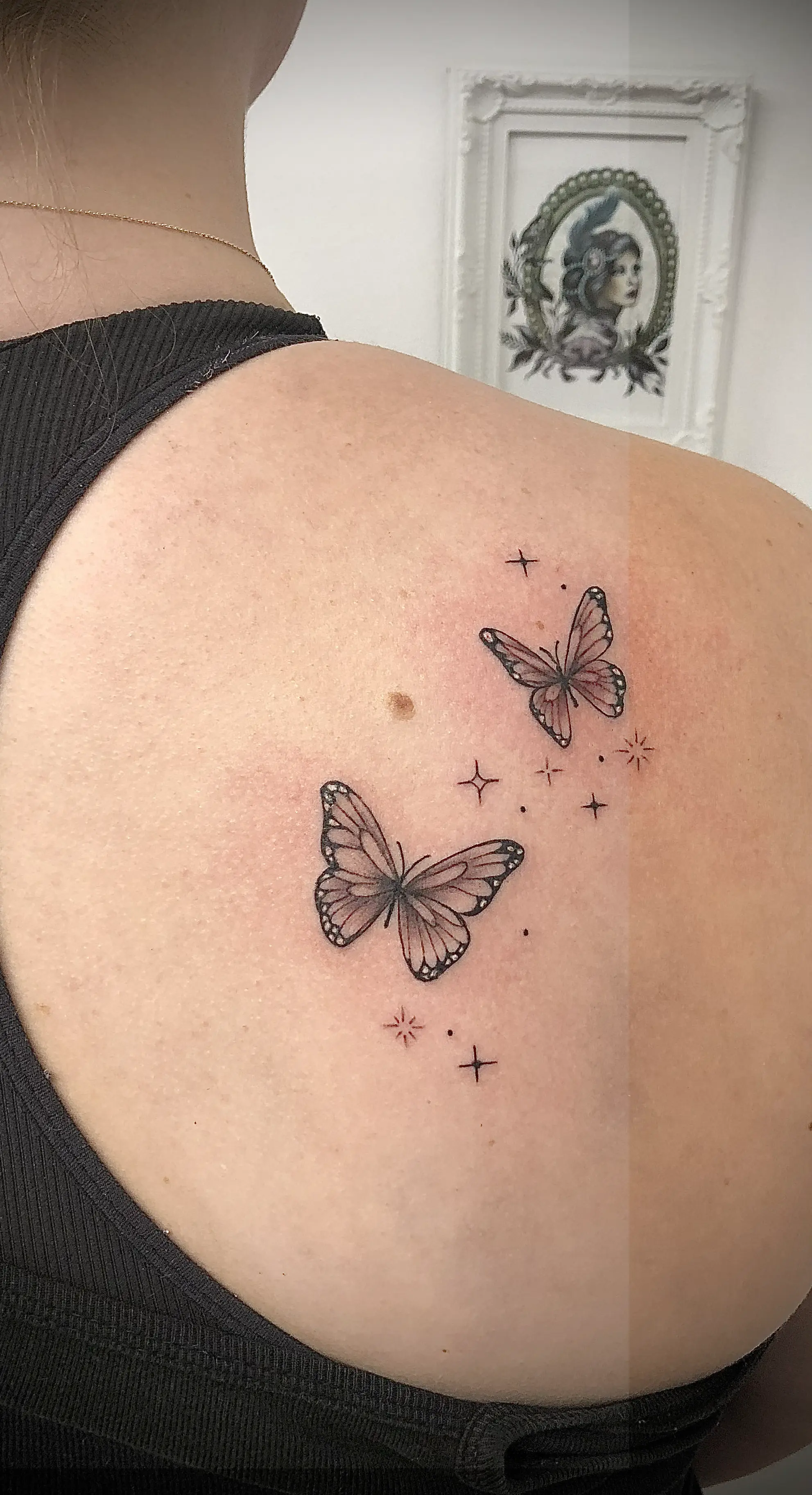 Tattoo-Design von Rose