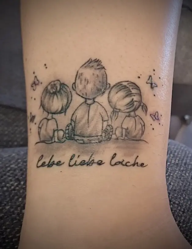 Tattoo-Design von Rose