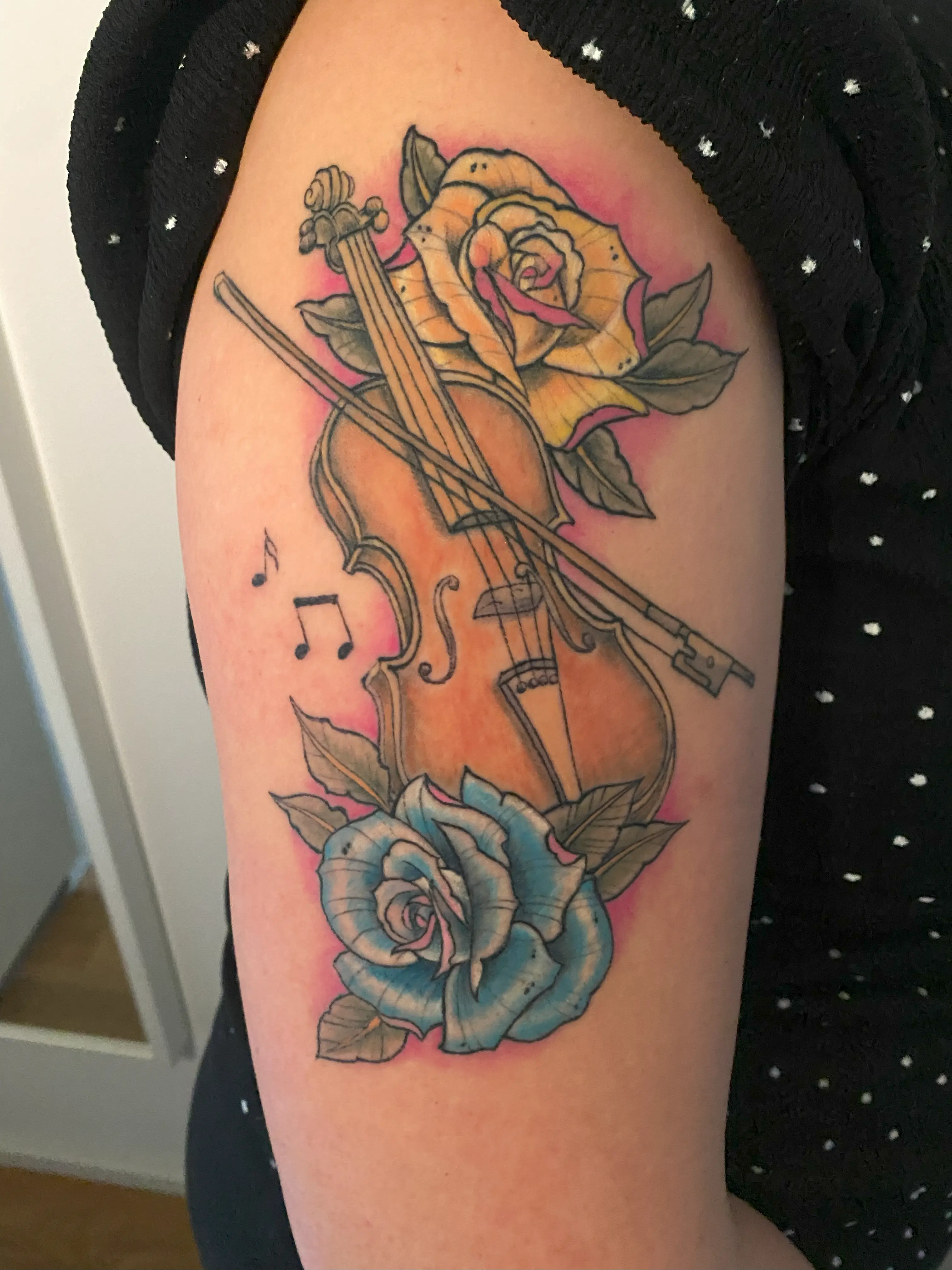 Tattoo-Design von Rose