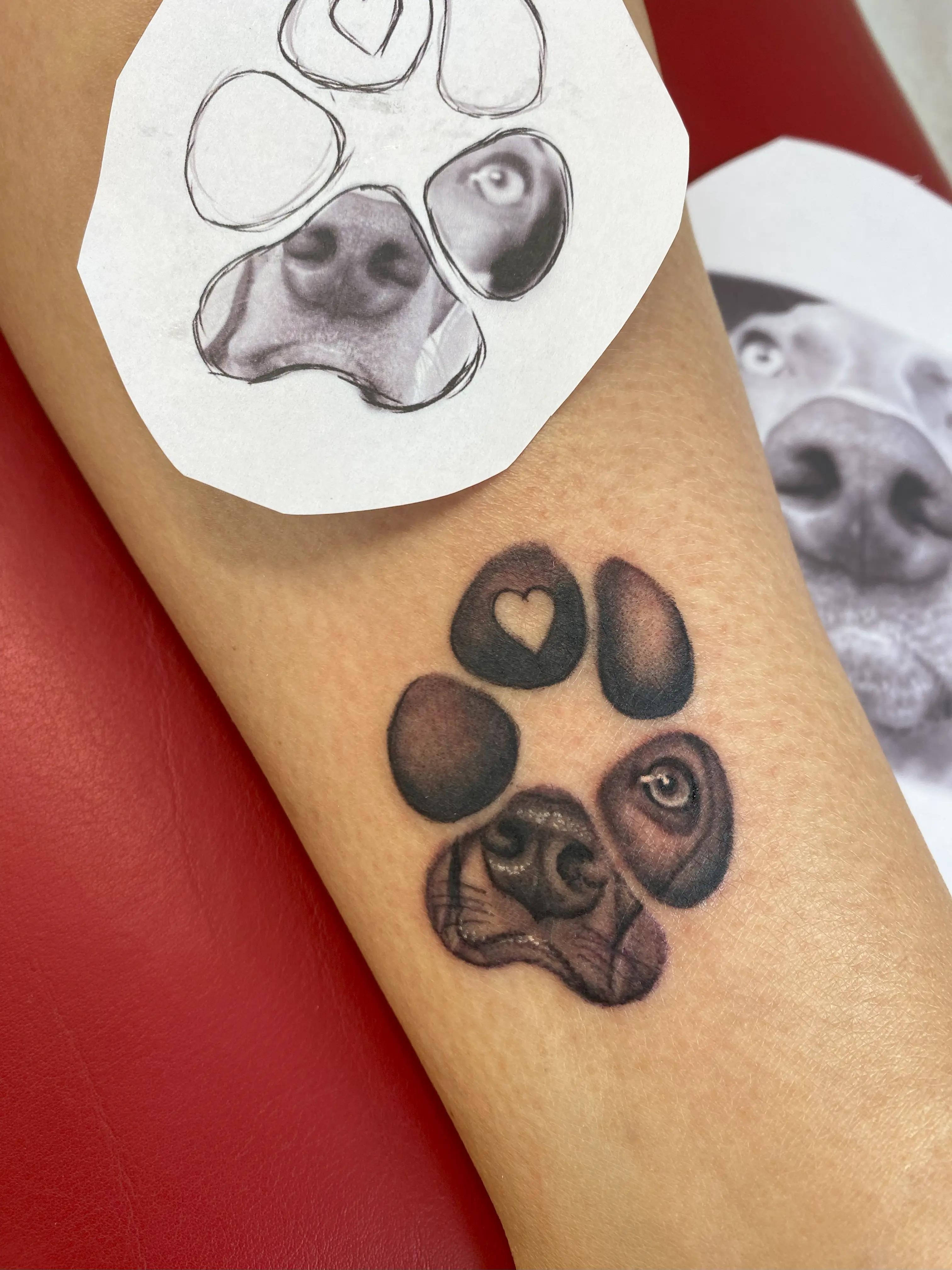Tattoo-Design von Rose