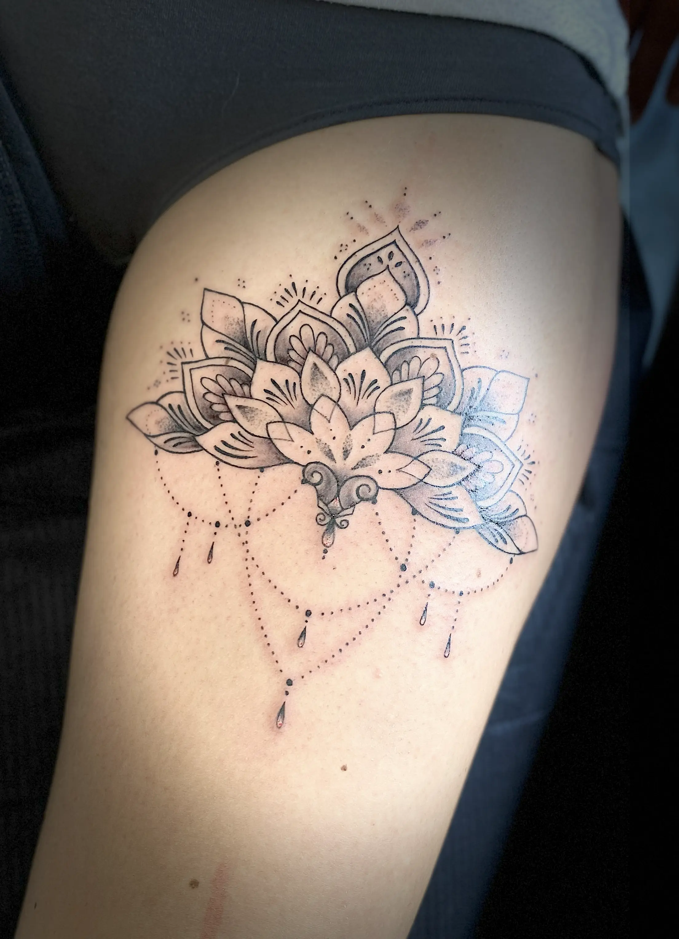 Tattoo-Design von Rose