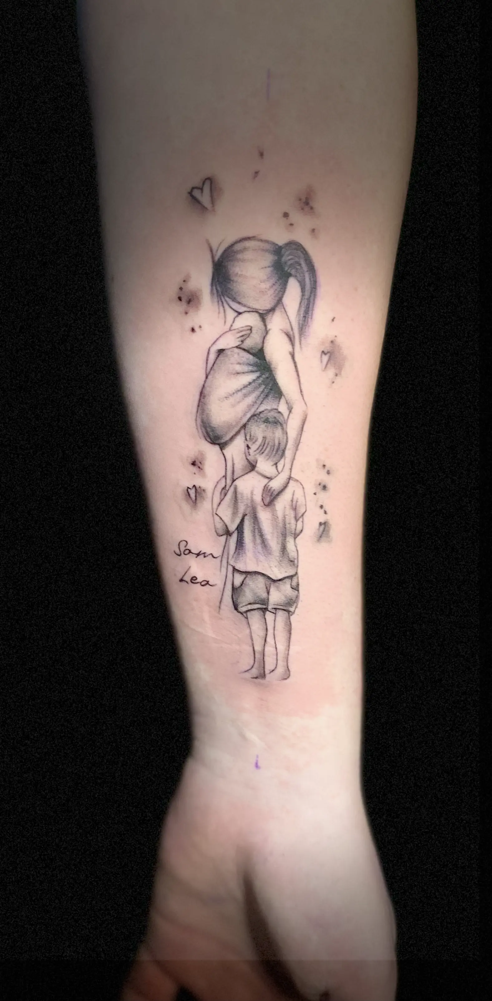 Tattoo-Design von Rose