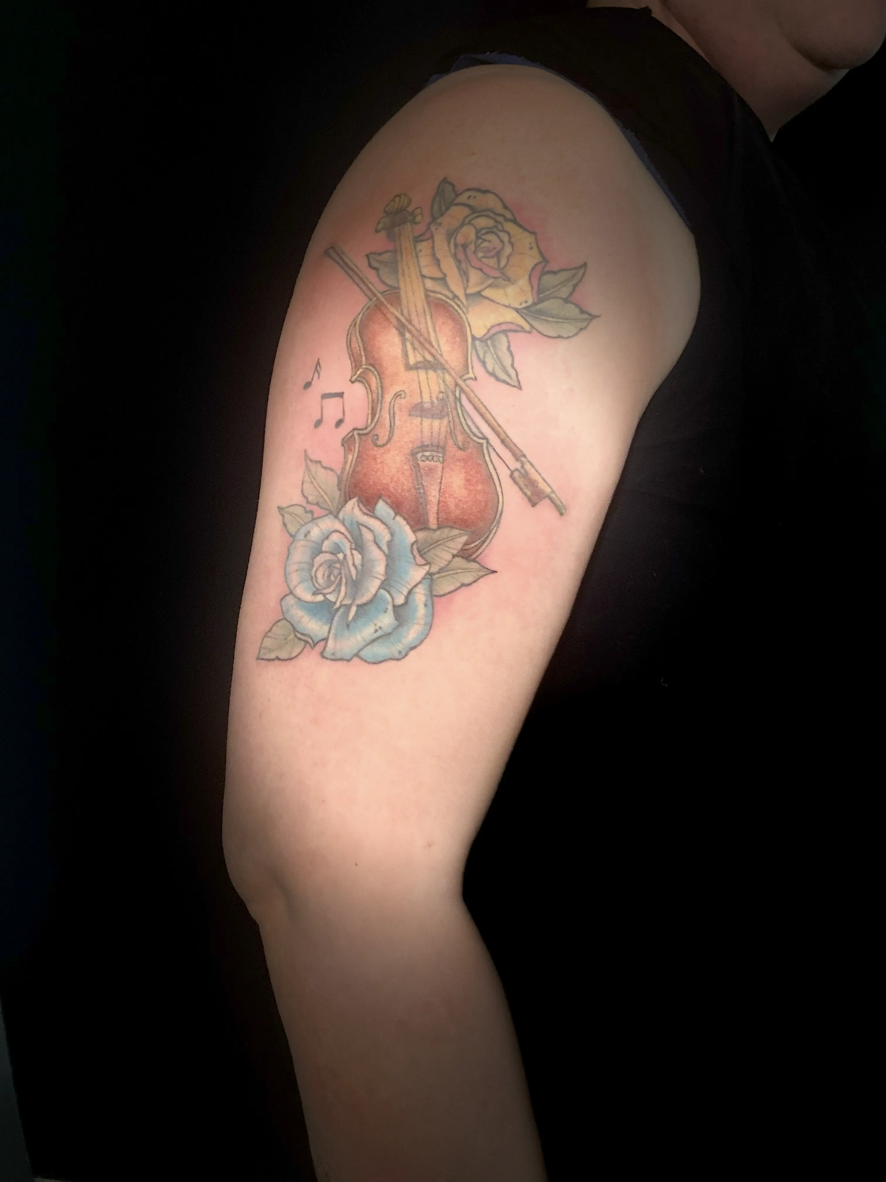 Tattoo-Design von Rose
