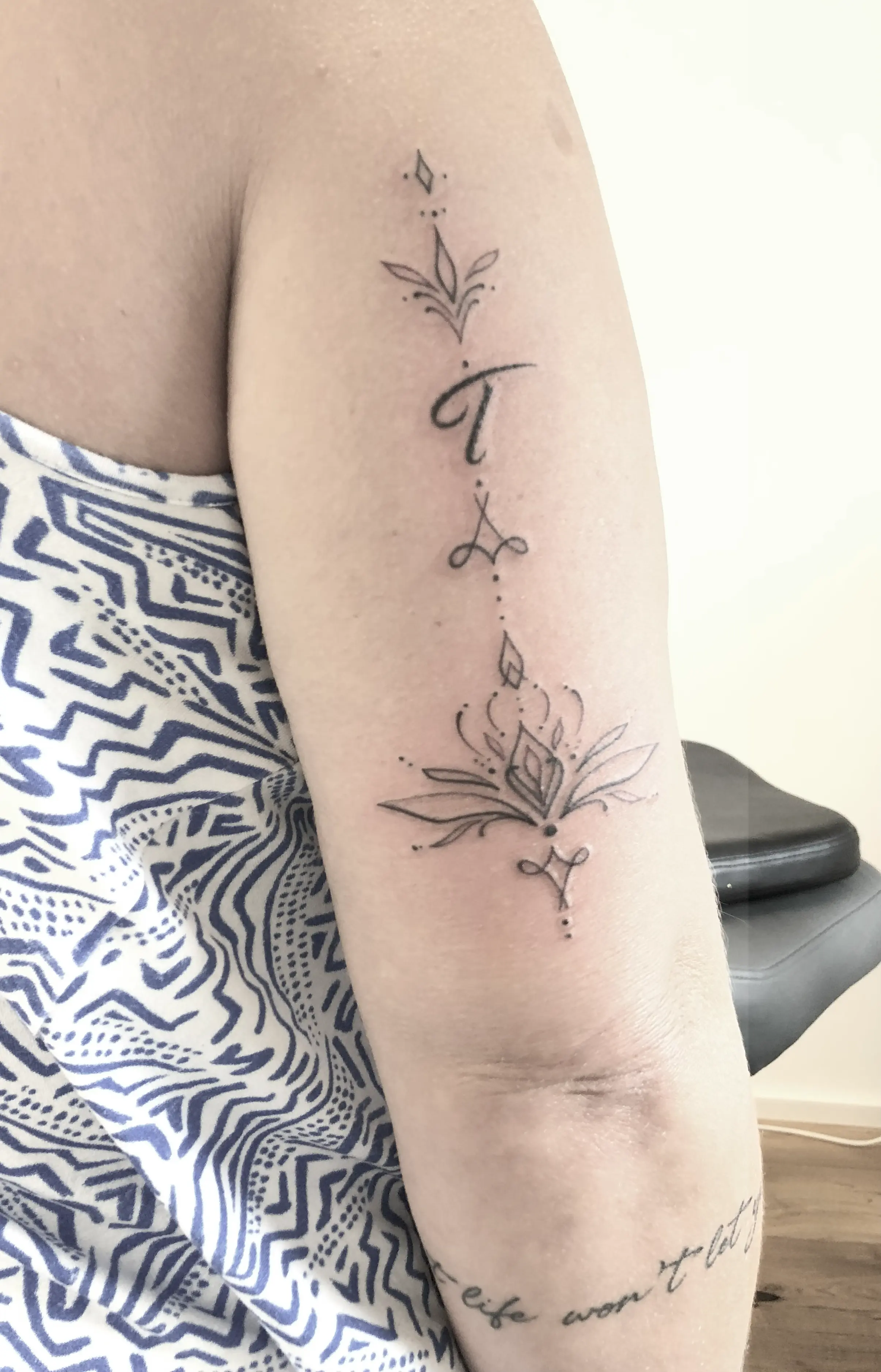 Tattoo-Design von Rose